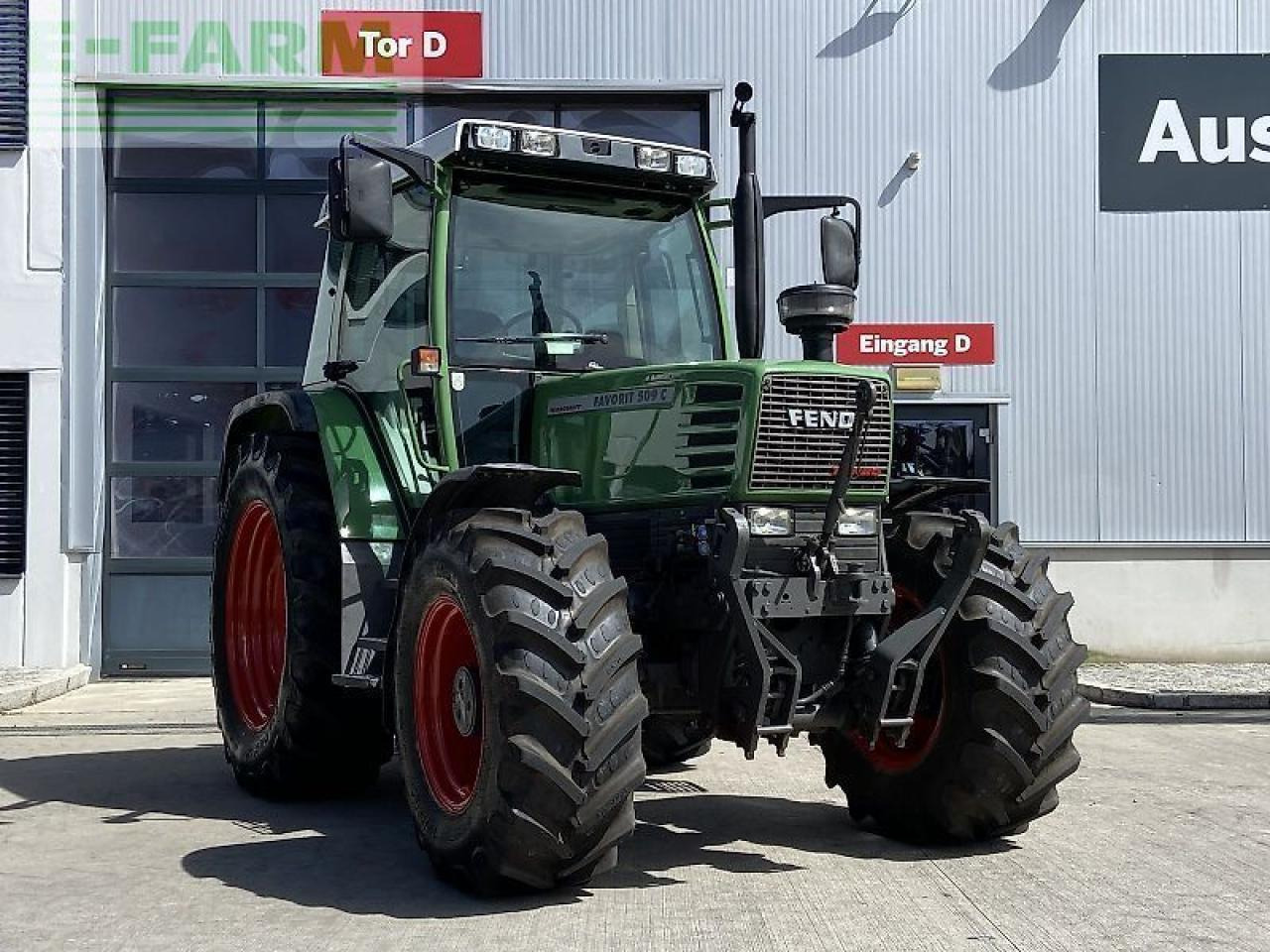 Fendt favorit 509 c - Traktor: bilde 1 Fendt favorit 509 c - Traktor: bilde 1