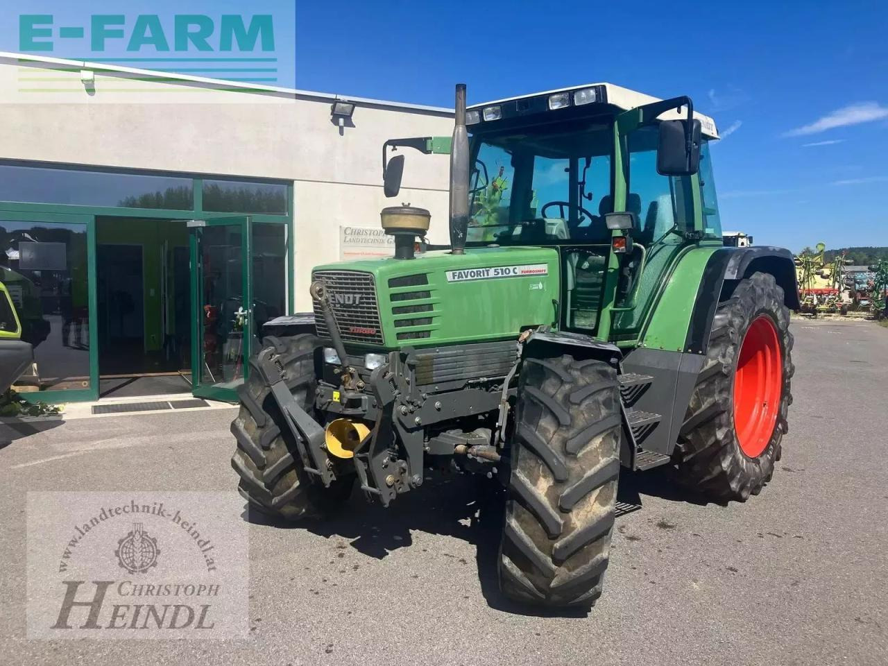 Fendt favorit 510 c - Traktor: bilde 2 Fendt favorit 510 c - Traktor: bilde 2