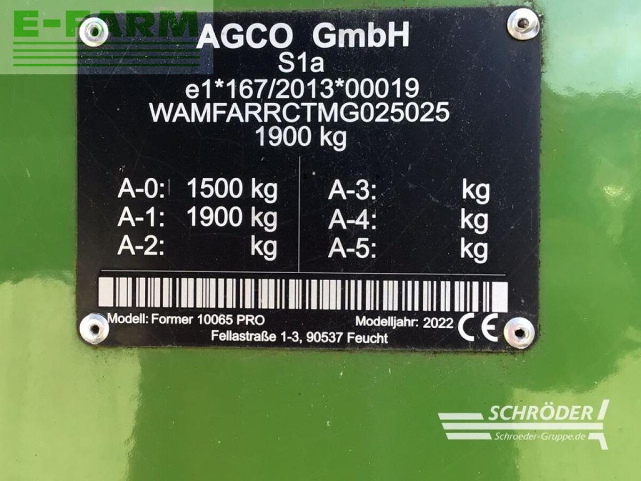 Fendt former 10065 pro - Høyvender: bilde 4 Fendt former 10065 pro - Høyvender: bilde 4