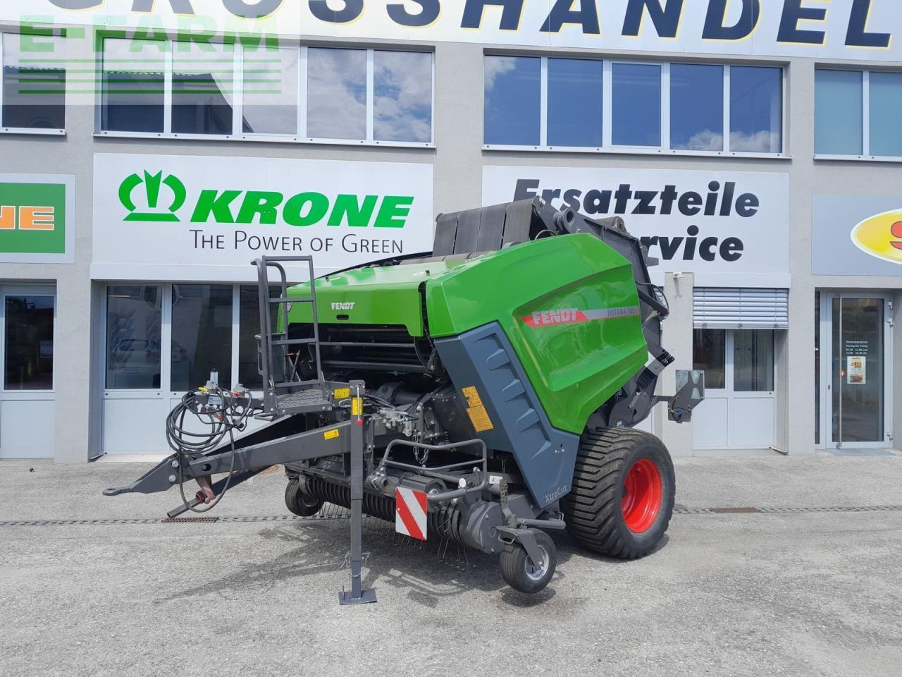 Fendt rotana 180 v xtra - Firkantpresse: bilde 1 Fendt rotana 180 v xtra - Firkantpresse: bilde 1