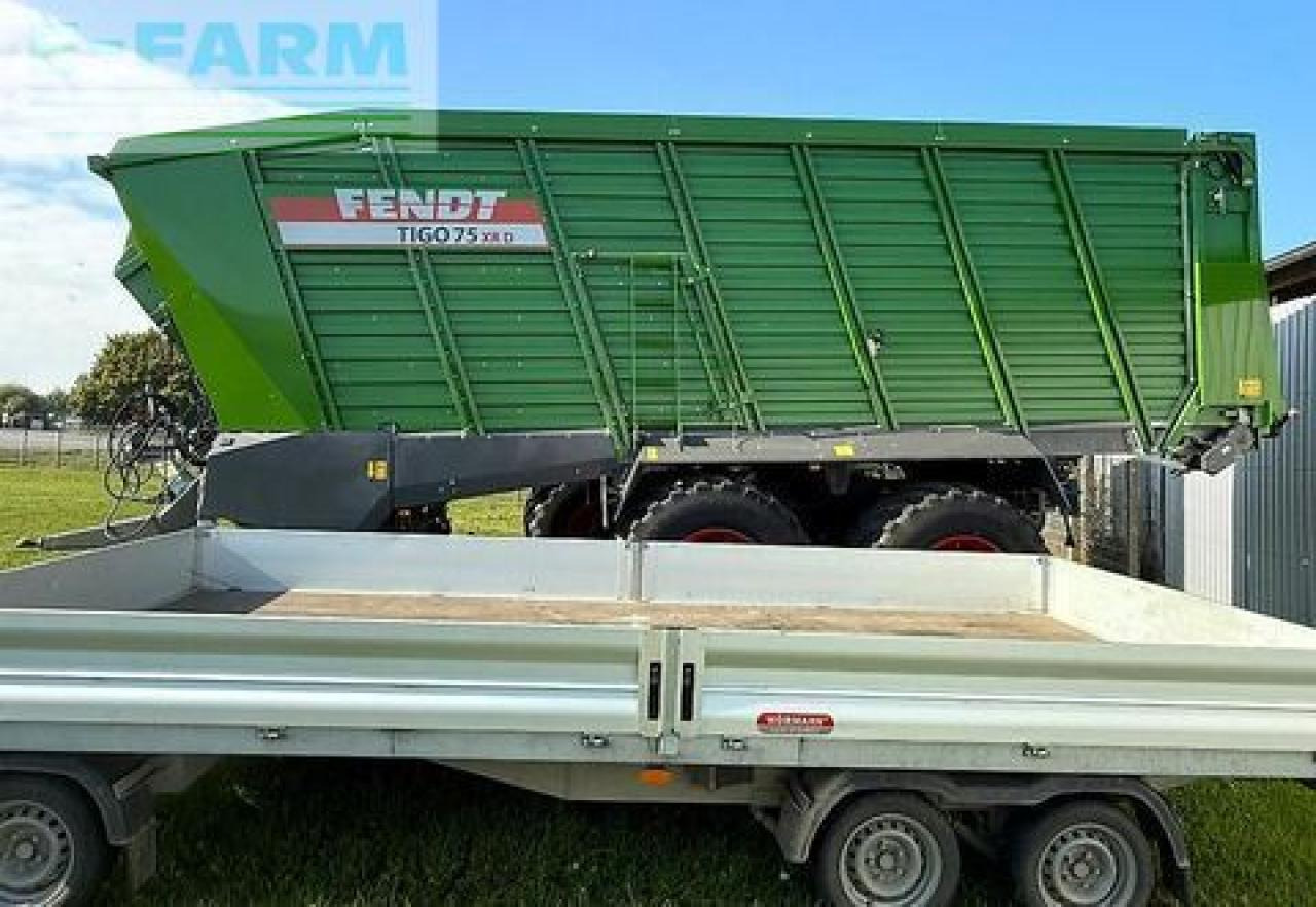 Fendt tigo 75 xr neu und unbenutzt - mit guter ausstat - Landbruk tippvogn: bilde 2 Fendt tigo 75 xr neu und unbenutzt - mit guter ausstat - Landbruk tippvogn: bilde 2