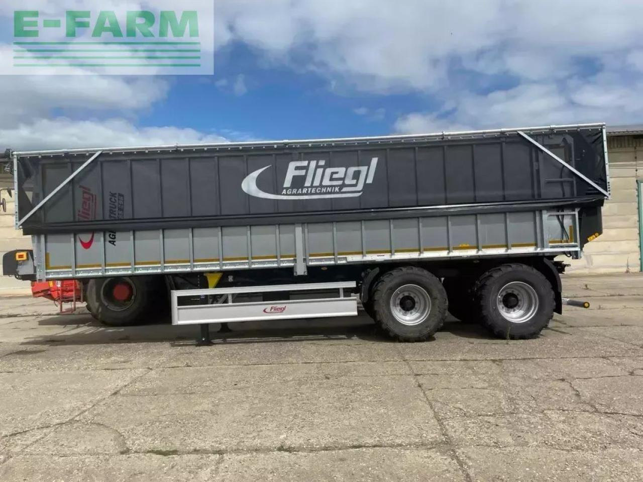 Fliegl abschiebe-sattelauflieger ass 298 agro-truck - Landbruk tippvogn: bilde 2 Fliegl abschiebe-sattelauflieger ass 298 agro-truck - Landbruk tippvogn: bilde 2