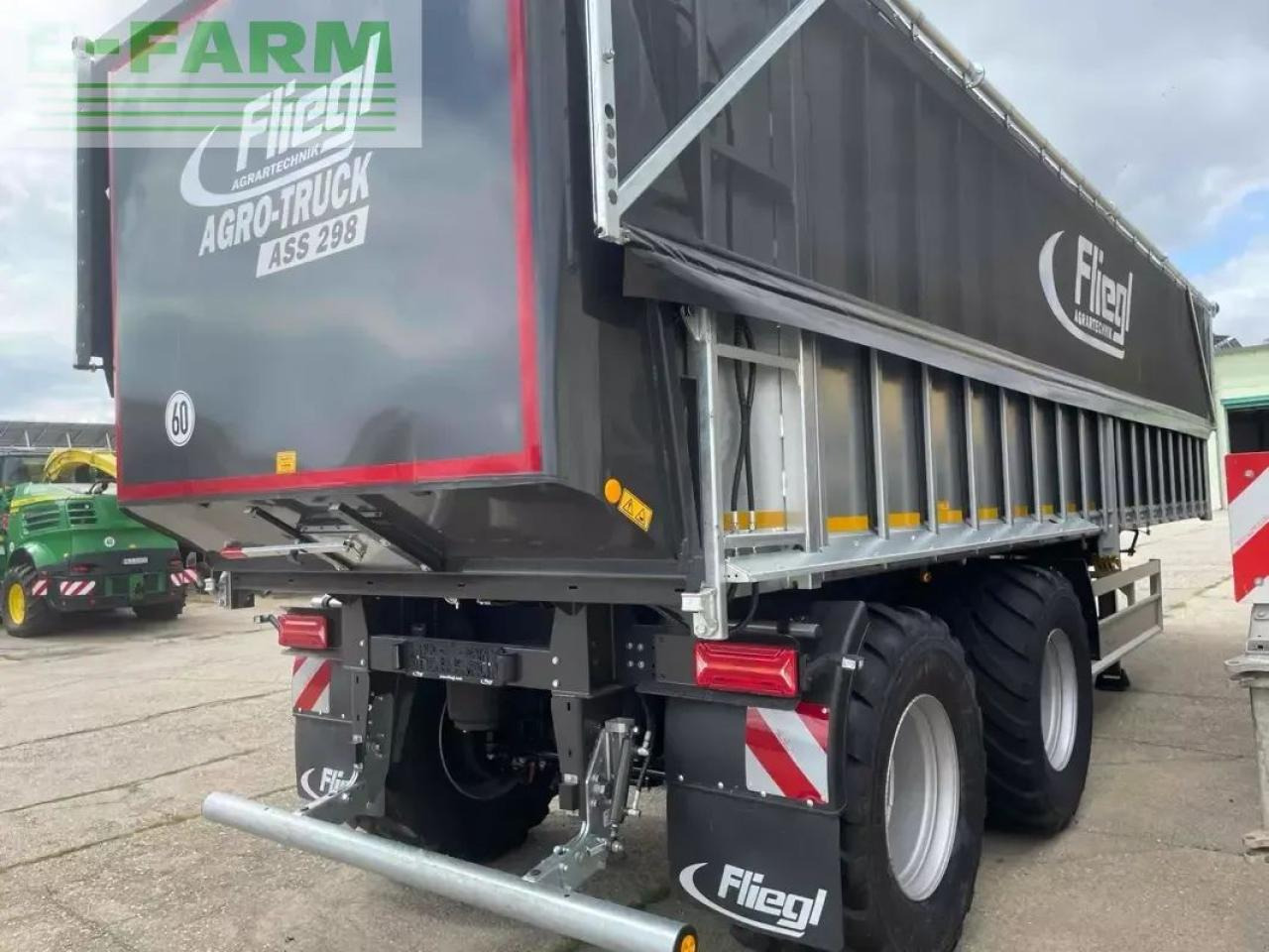 Fliegl abschiebe-sattelauflieger ass 298 agro-truck - Landbruk tippvogn: bilde 5 Fliegl abschiebe-sattelauflieger ass 298 agro-truck - Landbruk tippvogn: bilde 5