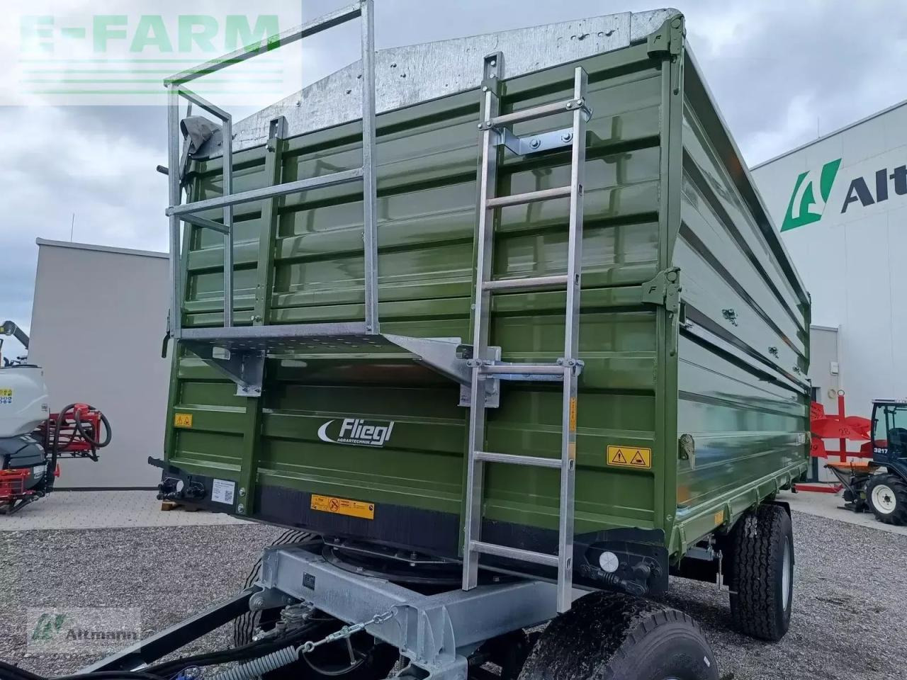 Fliegl dk180 maxum fox - Landbruk tippvogn: bilde 3 Fliegl dk180 maxum fox - Landbruk tippvogn: bilde 3