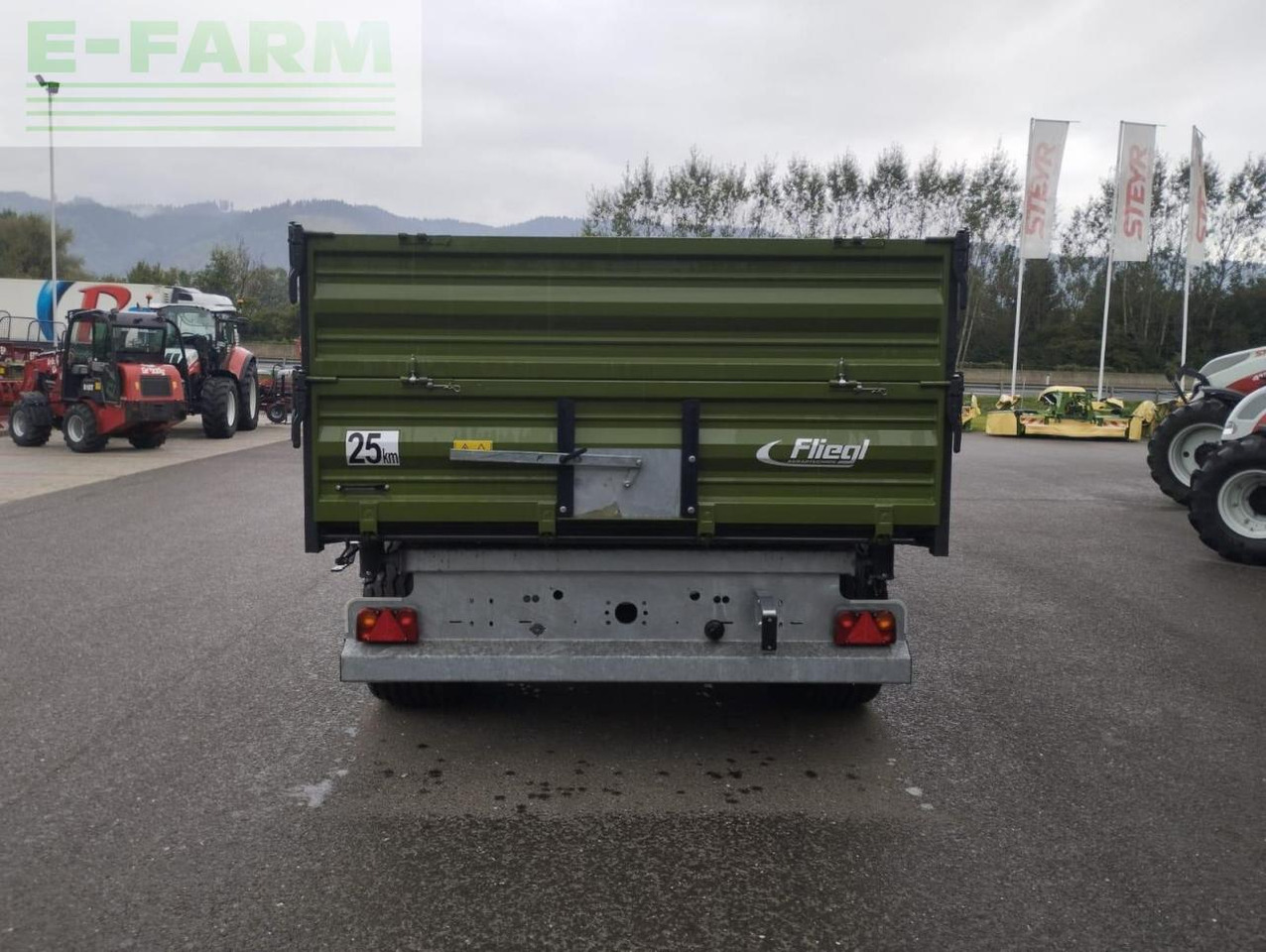 Fliegl tdk 100 vr fox - Landbruk tippvogn: bilde 4 Fliegl tdk 100 vr fox - Landbruk tippvogn: bilde 4