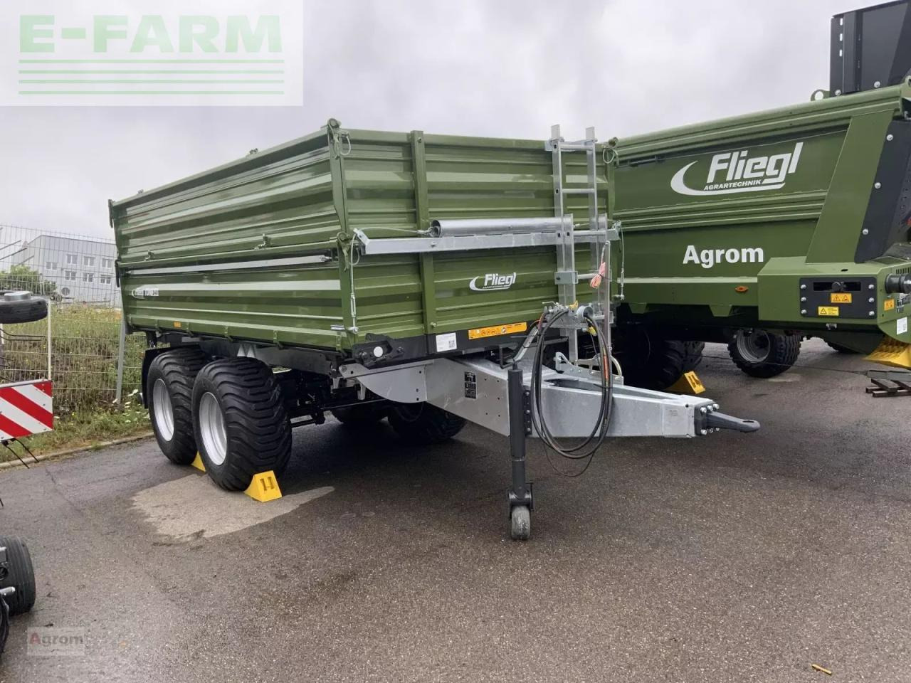 Fliegl tdk 140 - Landbruk tippvogn: bilde 3 Fliegl tdk 140 - Landbruk tippvogn: bilde 3