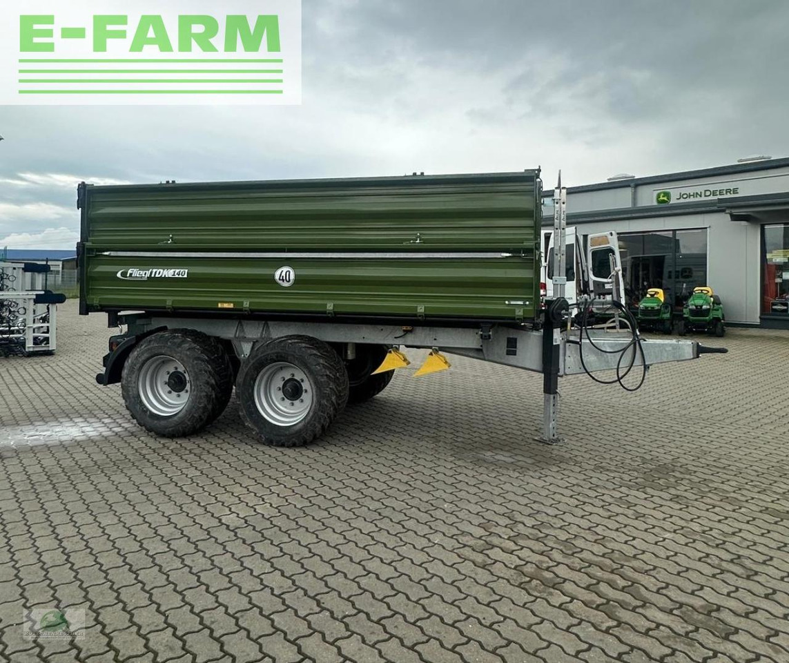 Fliegl tdk 140 fox - Landbruk tippvogn: bilde 5 Fliegl tdk 140 fox - Landbruk tippvogn: bilde 5