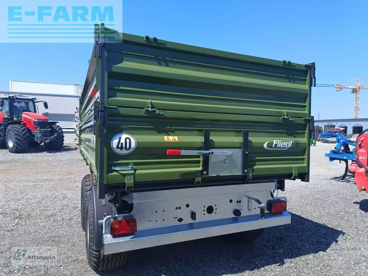 Fliegl tdk140 fox - Landbruk tippvogn: bilde 5 Fliegl tdk140 fox - Landbruk tippvogn: bilde 5
