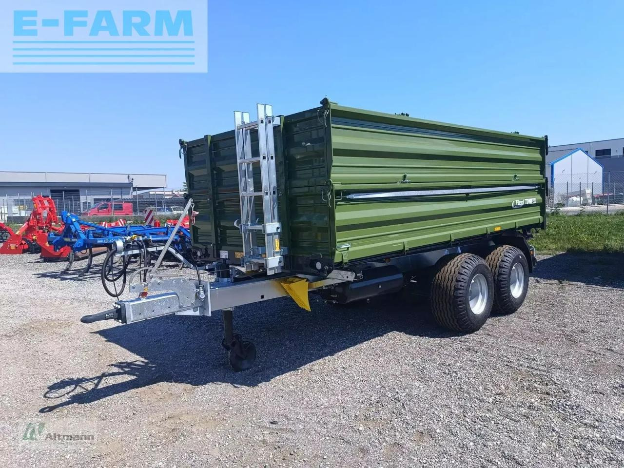 Fliegl tdk140 fox - Landbruk tippvogn: bilde 1 Fliegl tdk140 fox - Landbruk tippvogn: bilde 1