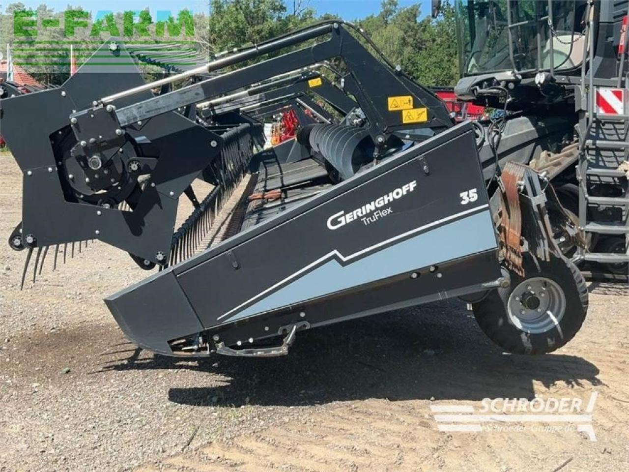 Geringhoff 10,65m bandschneidwerk truflex 35 +wagen - Tilbehør for forhøster: bilde 2 Geringhoff 10,65m bandschneidwerk truflex 35 +wagen - Tilbehør for forhøster: bilde 2