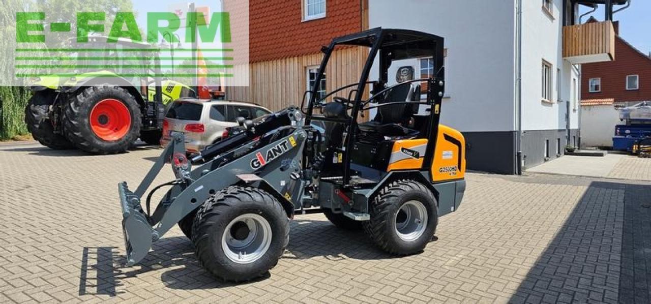 Giant g 2500 x-tra hd y, kompaktradlader mit euro-aufnahme, 2,4 t, niedriges hubgerüst - Hjullaster: bilde 2 Giant g 2500 x-tra hd y, kompaktradlader mit euro-aufnahme, 2,4 t, niedriges hubgerüst - Hjullaster: bilde 2