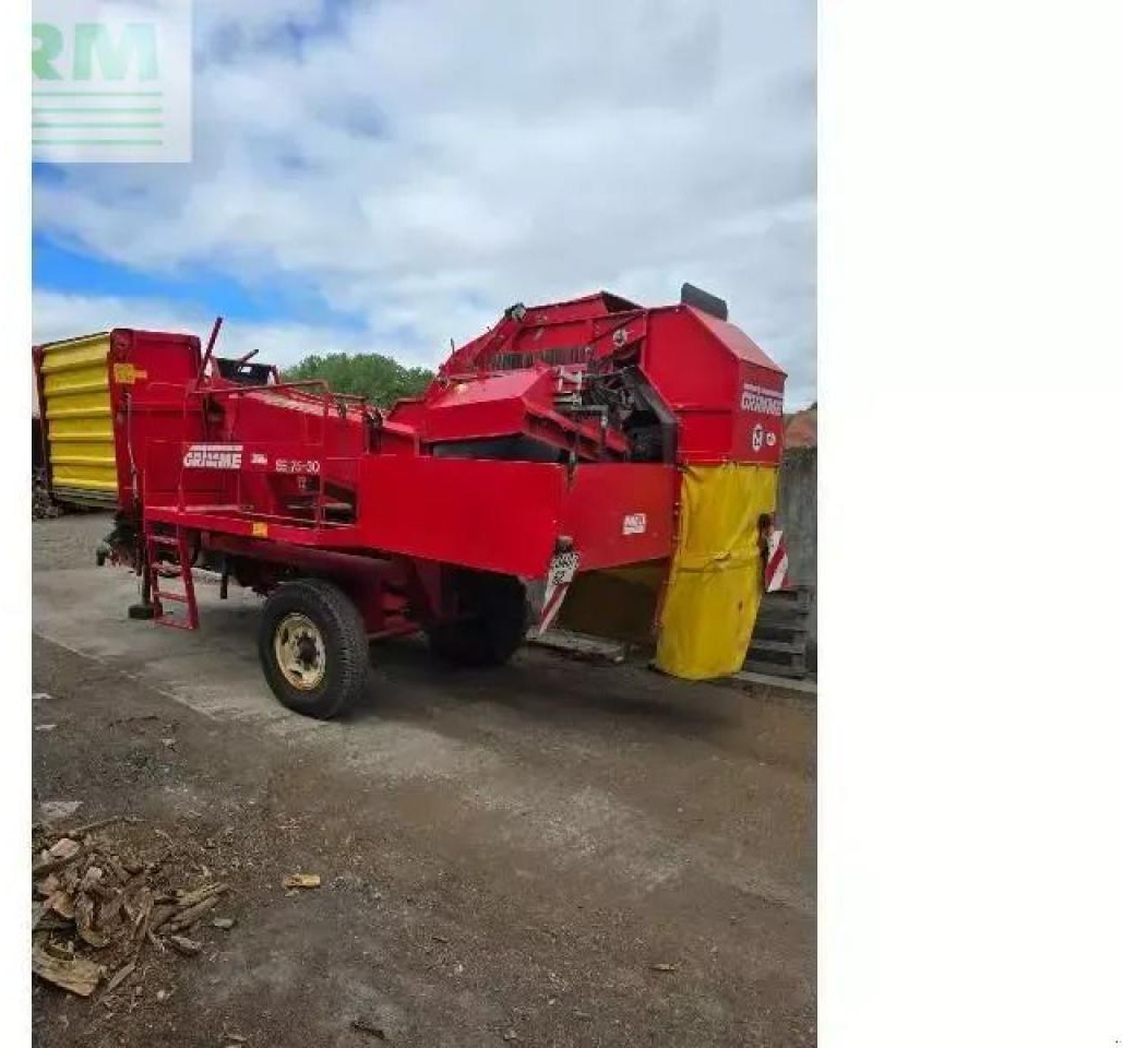Grimme se 75/30 ub - Potethøster: bilde 2 Grimme se 75/30 ub - Potethøster: bilde 2