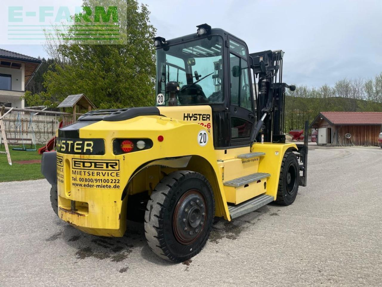 Hyster h 12xm-6 - Gaffeltruck: bilde 4 Hyster h 12xm-6 - Gaffeltruck: bilde 4