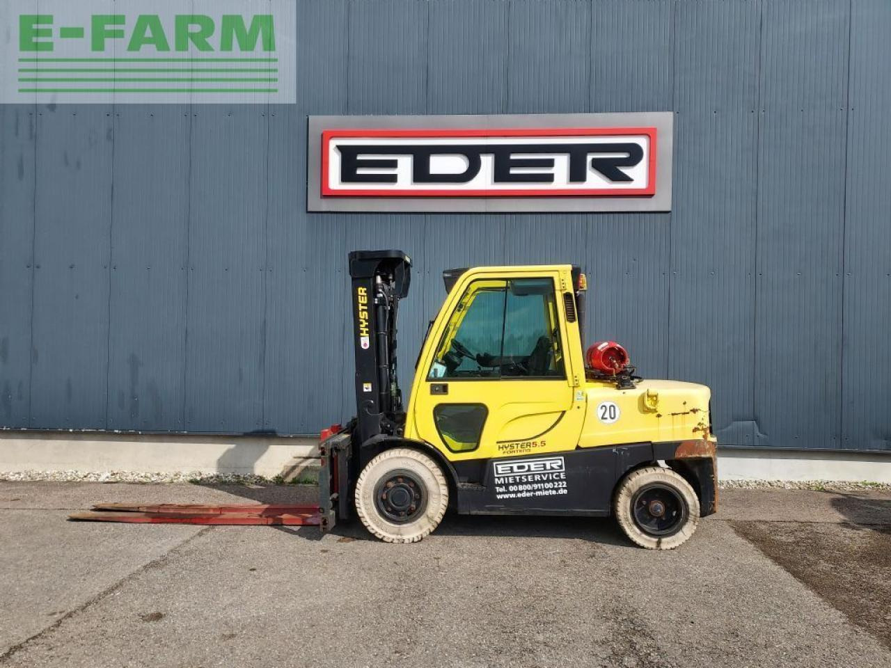 Hyster h 5.5ft - Gaffeltruck: bilde 1 Hyster h 5.5ft - Gaffeltruck: bilde 1