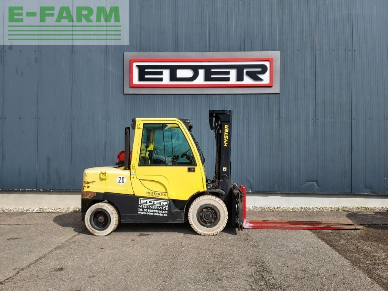 Hyster h 5.5ft - Gaffeltruck: bilde 2 Hyster h 5.5ft - Gaffeltruck: bilde 2