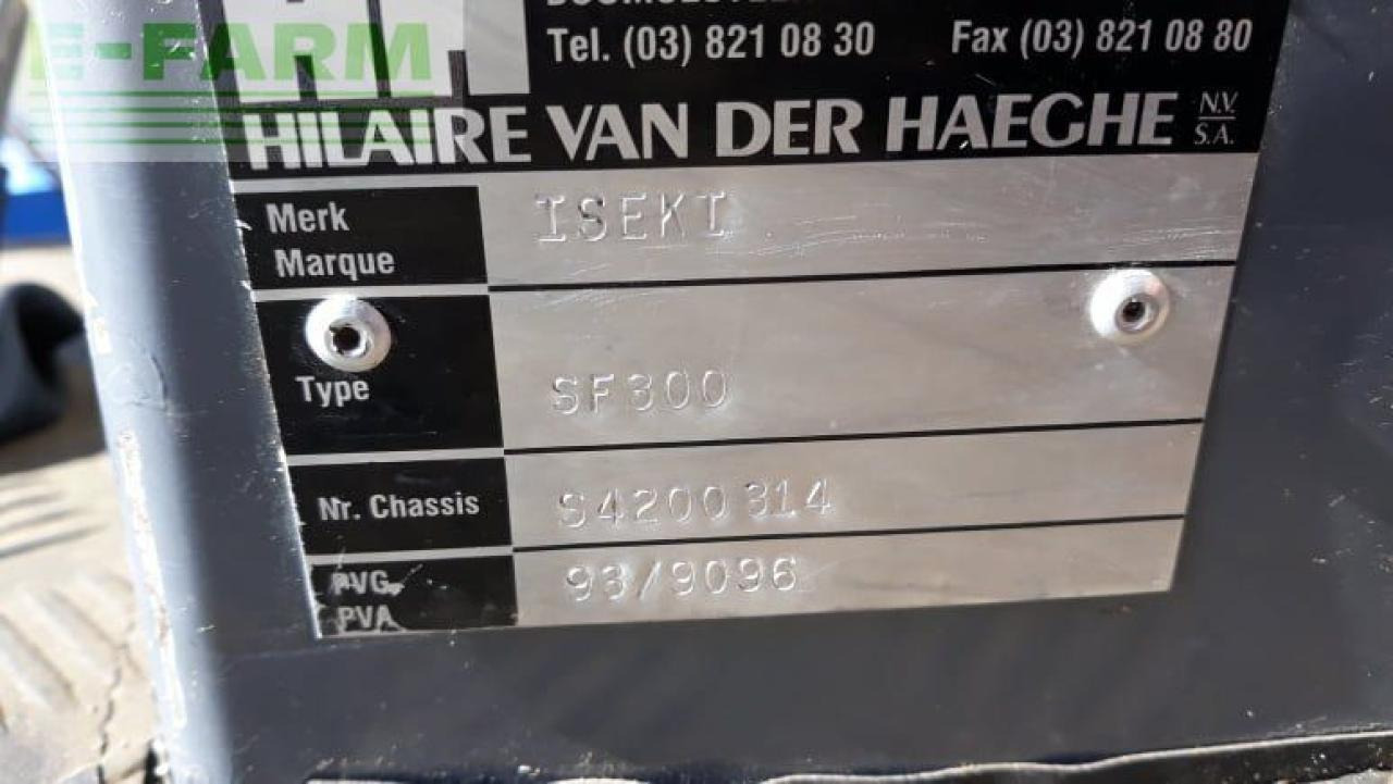 Slåmaskin Iseki sf300: bilde 9