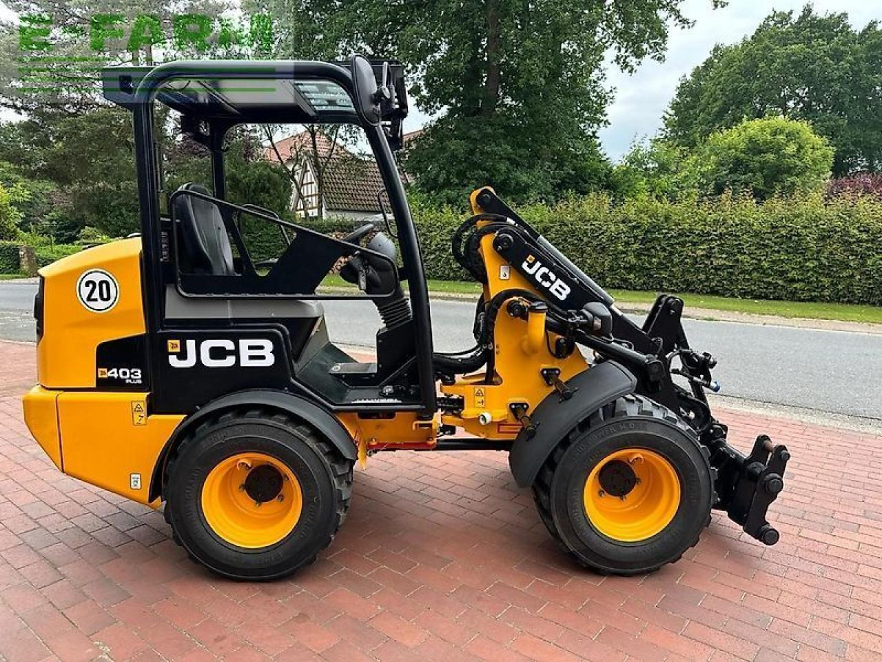 JCB 403 plus agri großer motor, zentralschmierung - Minigraver: bilde 3 JCB 403 plus agri großer motor, zentralschmierung - Minigraver: bilde 3