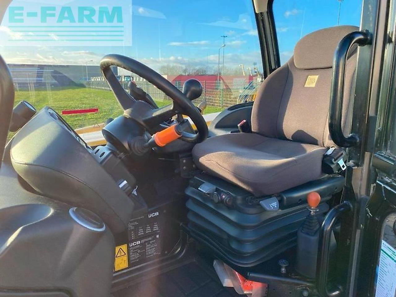 Teleskoplastere JCB 560-80 agri super mit druckluft: bilde 8