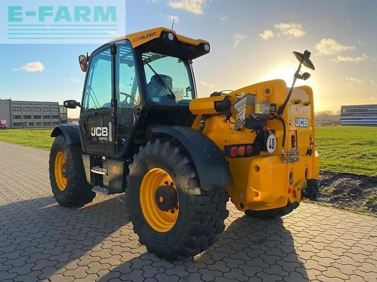 Teleskoplastere JCB 560-80 agri super mit druckluft: bilde 7