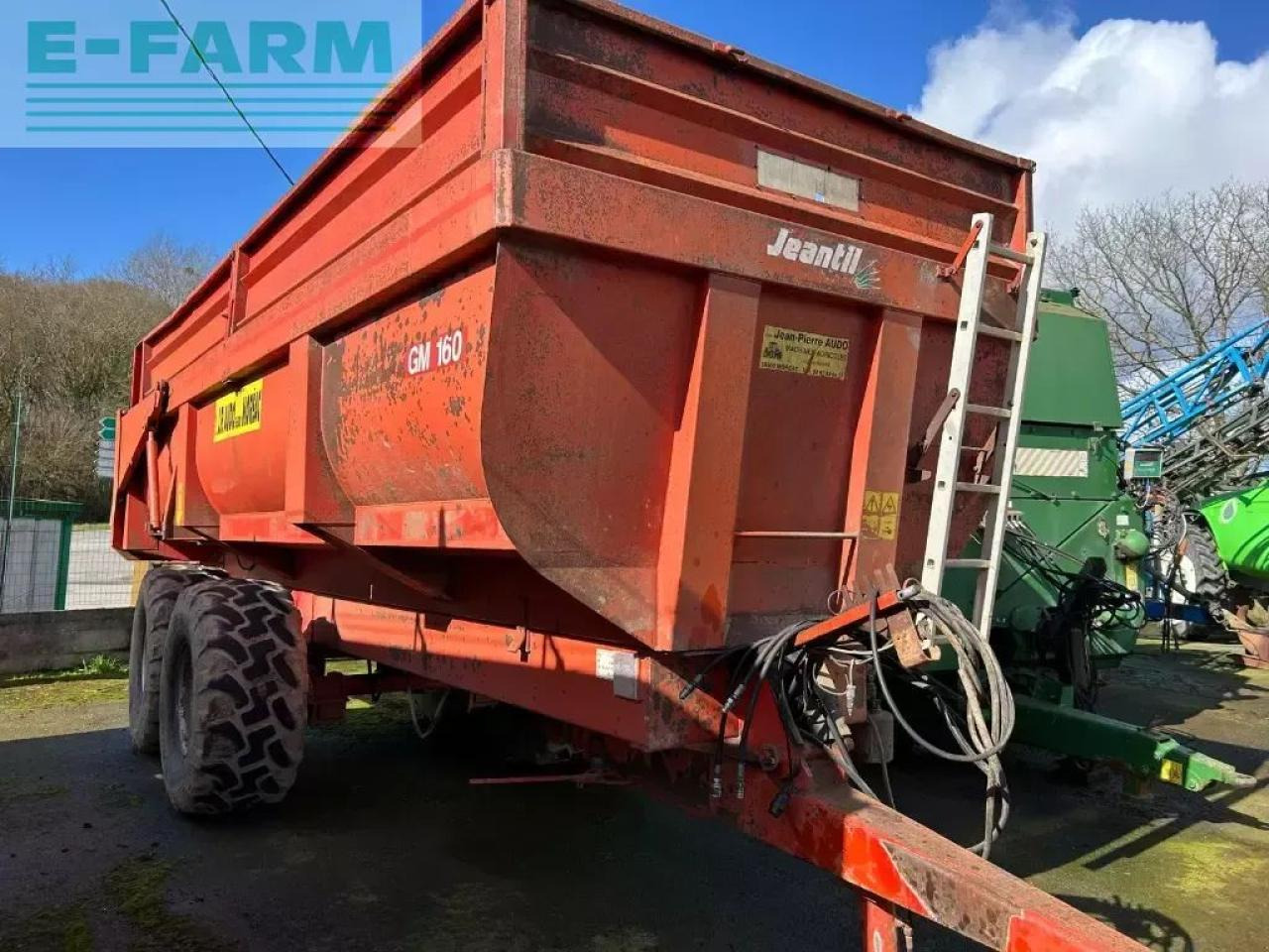 Jeantil gm160 - Landbruk tippvogn: bilde 2 Jeantil gm160 - Landbruk tippvogn: bilde 2