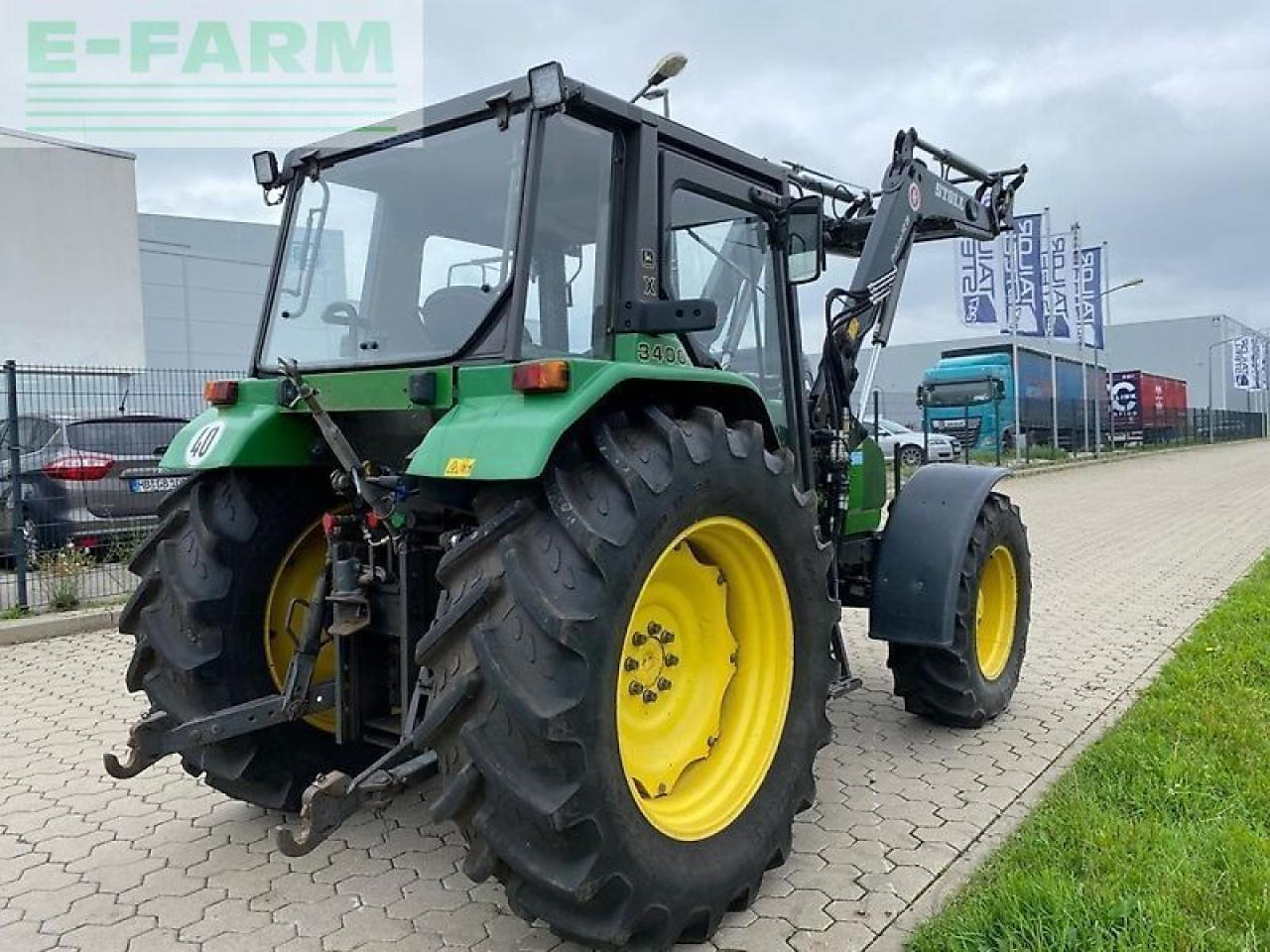 John Deere 3400x + stoll fz20 - Traktor: bilde 3 John Deere 3400x + stoll fz20 - Traktor: bilde 3