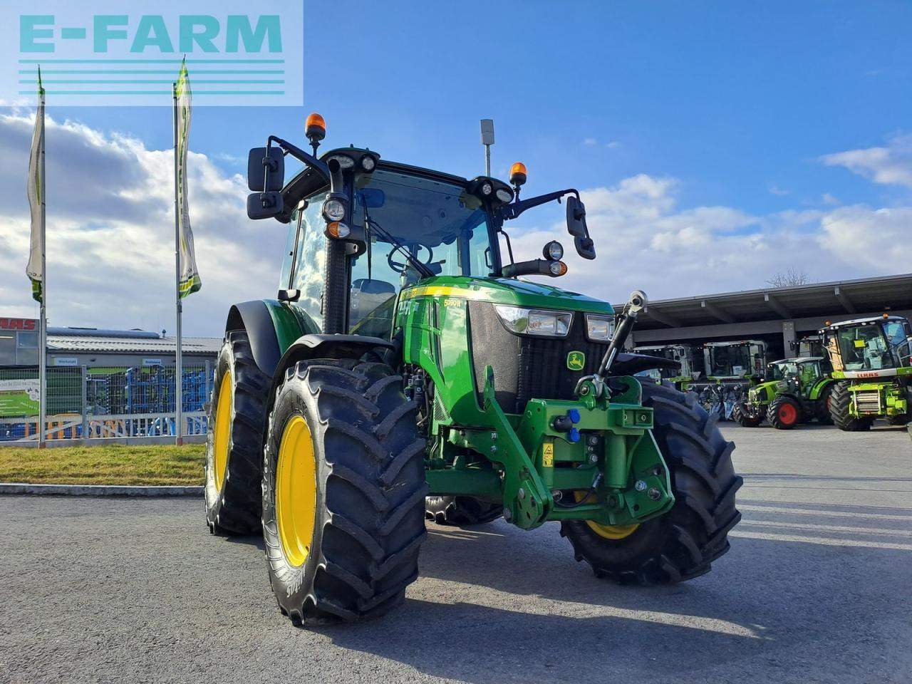 John Deere 5090r / lastschalt (gebrauchter john deere 5r) - Traktor: bilde 1 John Deere 5090r / lastschalt (gebrauchter john deere 5r) - Traktor: bilde 1
