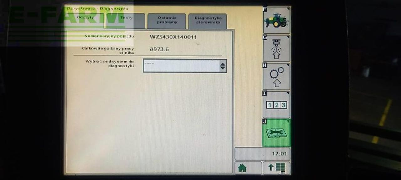 Trailersprøyte John Deere 5430i: bilde 6