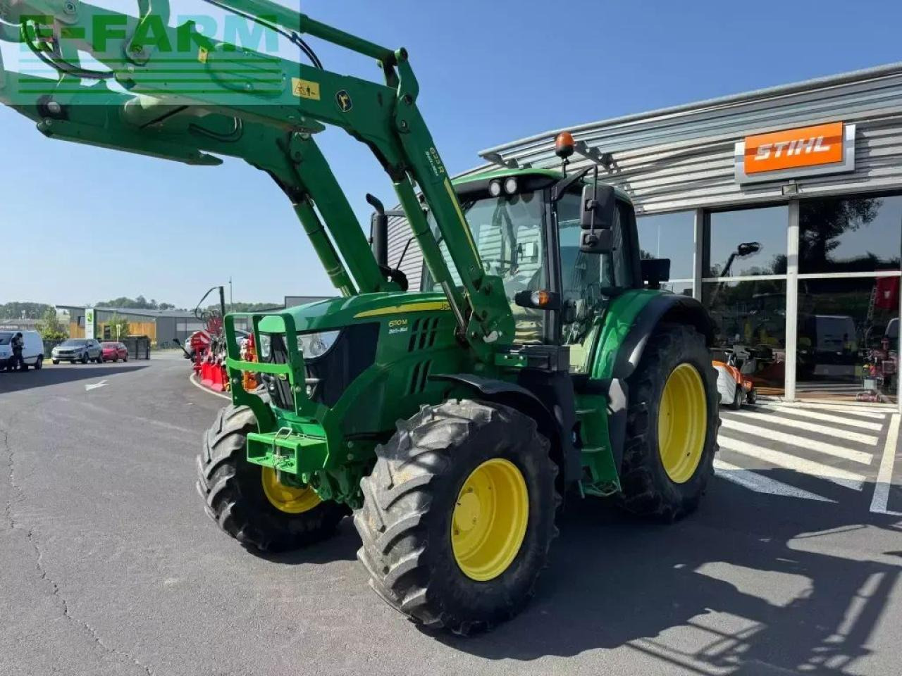 John Deere 6110 m powerquad plus - Traktor: bilde 2 John Deere 6110 m powerquad plus - Traktor: bilde 2