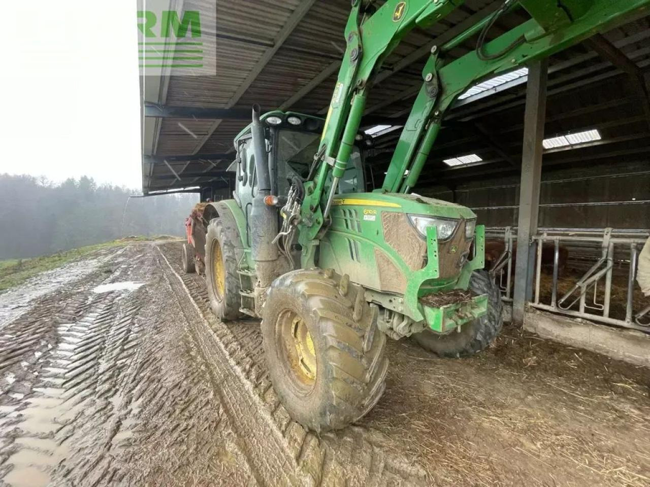 John Deere 6110 r powerquad + - Traktor: bilde 1 John Deere 6110 r powerquad + - Traktor: bilde 1