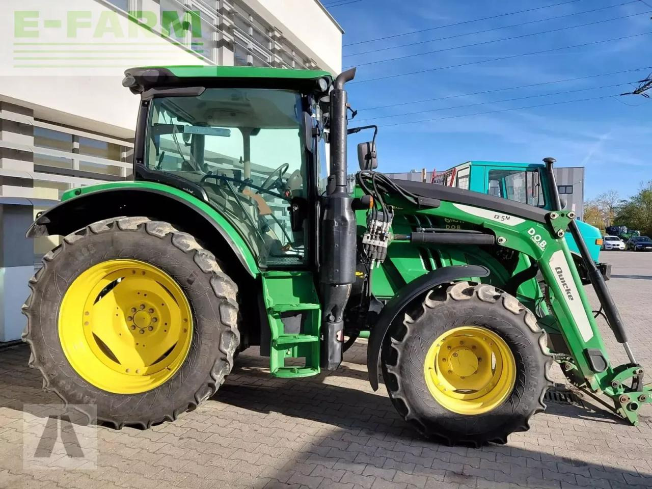 John Deere 6110r 6110 r autoquad - Traktor: bilde 3 John Deere 6110r 6110 r autoquad - Traktor: bilde 3