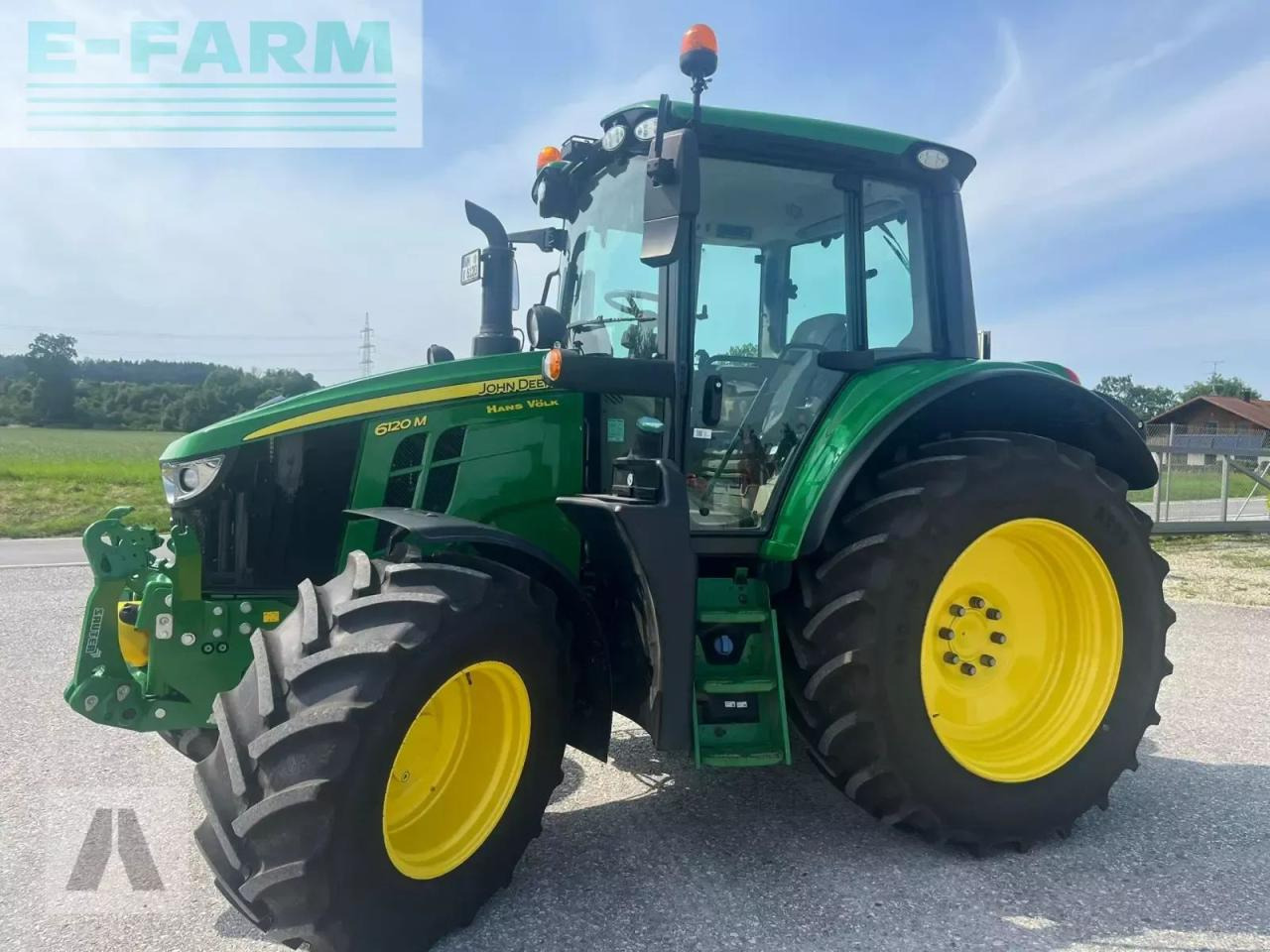 John Deere 6120m - Traktor: bilde 4 John Deere 6120m - Traktor: bilde 4