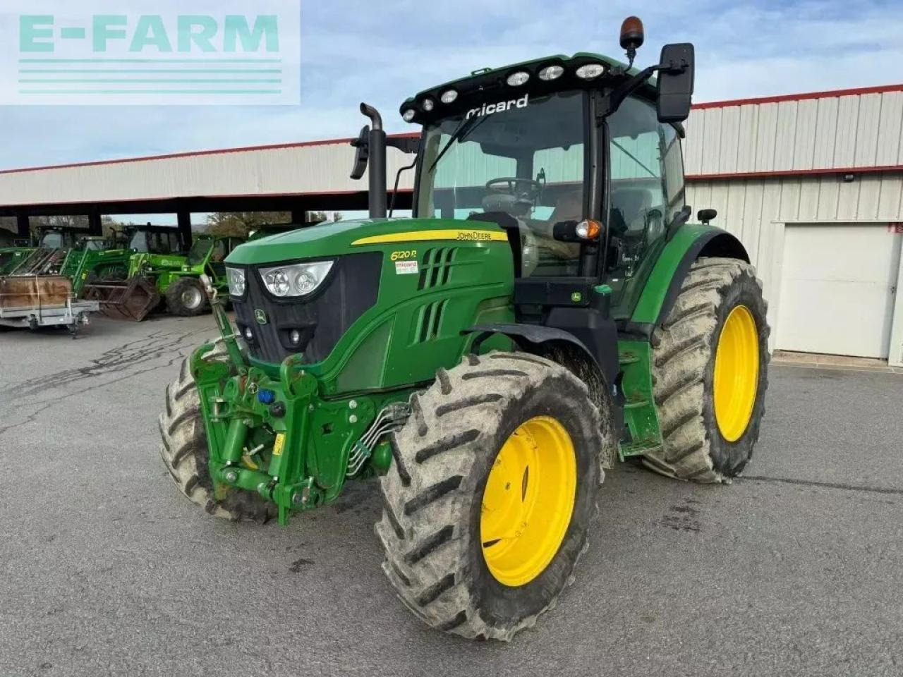 John Deere 6120r powerquad+ - Traktor: bilde 1 John Deere 6120r powerquad+ - Traktor: bilde 1