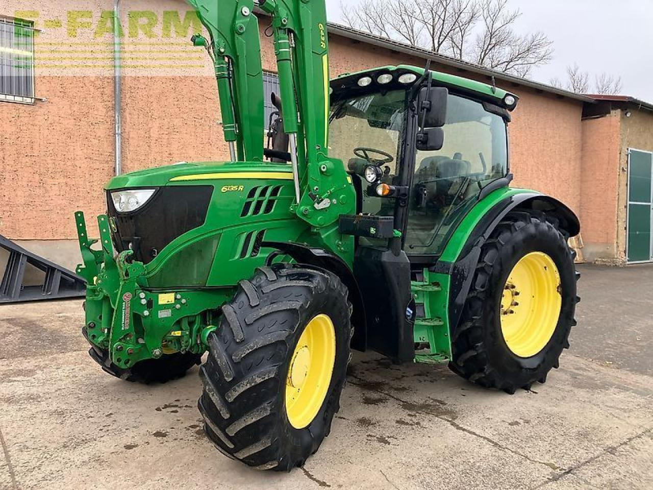 John Deere 6135r + fl 643r - Traktor: bilde 2 John Deere 6135r + fl 643r - Traktor: bilde 2