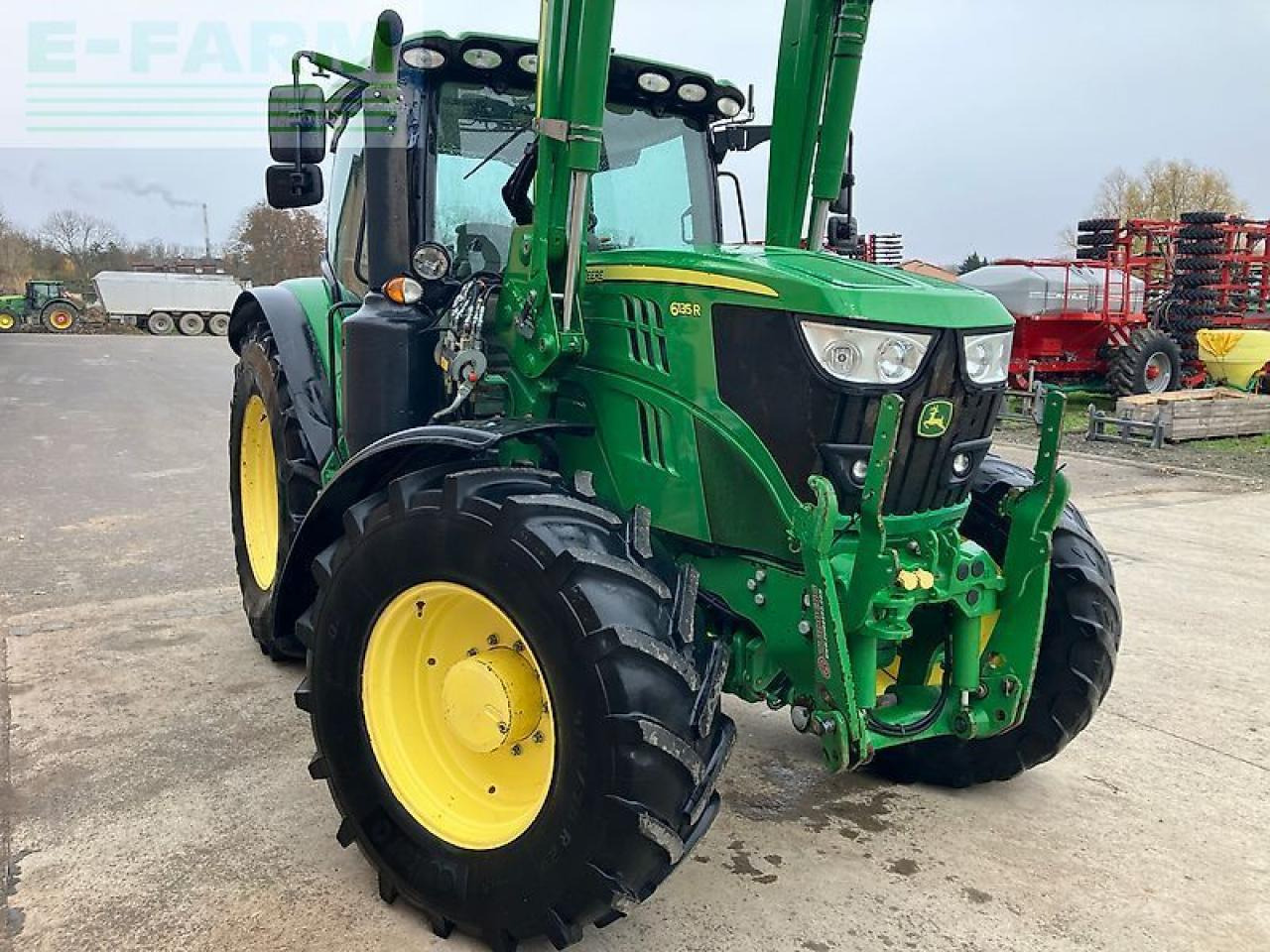 John Deere 6135r + fl 643r - Traktor: bilde 5 John Deere 6135r + fl 643r - Traktor: bilde 5