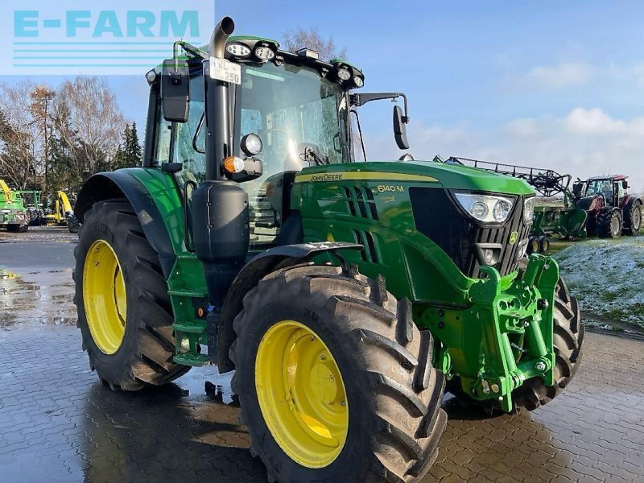 John Deere 6140m - Traktor: bilde 4 John Deere 6140m - Traktor: bilde 4