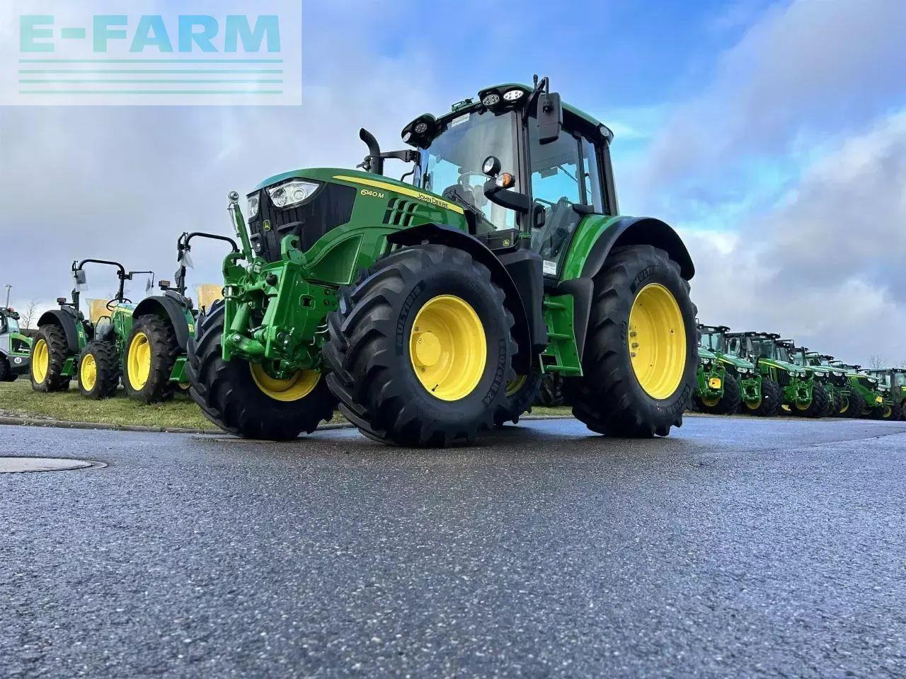 John Deere 6140m autopowr 166ps - Traktor: bilde 2 John Deere 6140m autopowr 166ps - Traktor: bilde 2