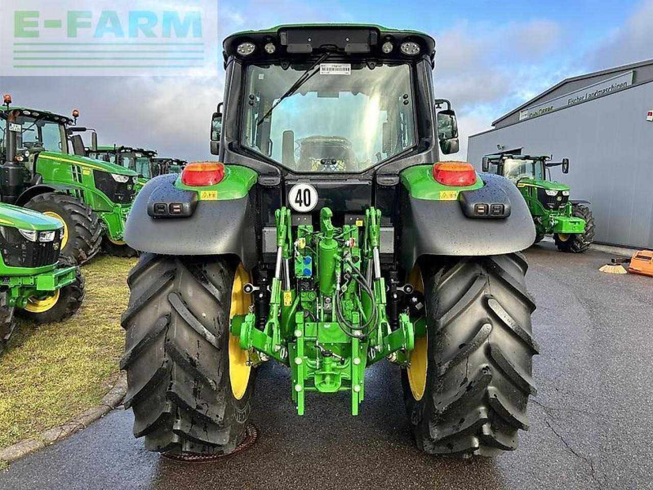 John Deere 6140m autopowr - Traktor: bilde 5 John Deere 6140m autopowr - Traktor: bilde 5