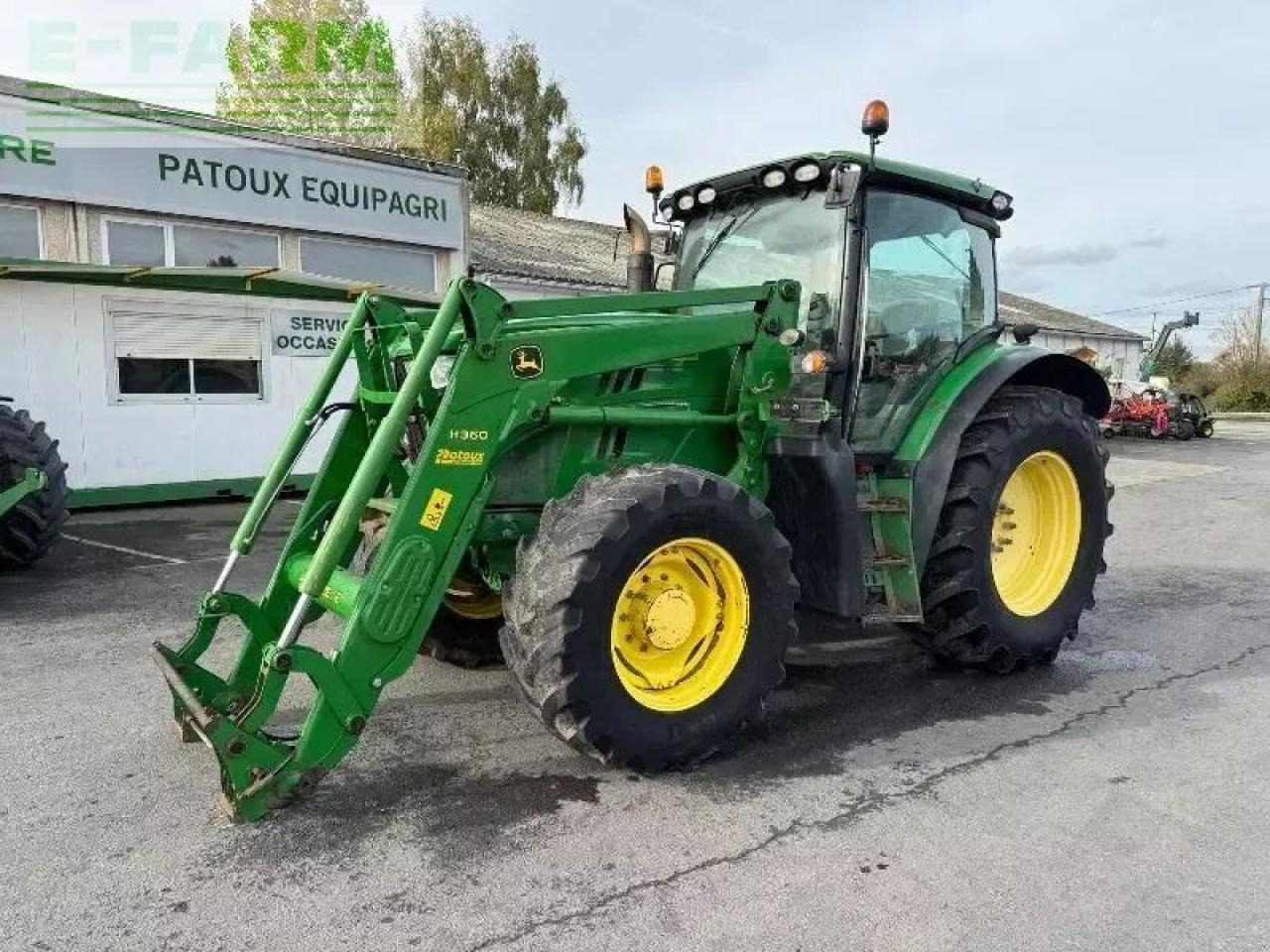 John Deere 6140r - Traktor: bilde 1 John Deere 6140r - Traktor: bilde 1