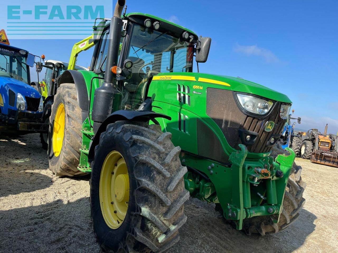 John Deere 6155 m - Traktor: bilde 1 John Deere 6155 m - Traktor: bilde 1