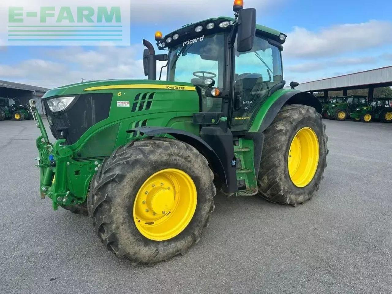 John Deere 6155 r autopower - Traktor: bilde 1 John Deere 6155 r autopower - Traktor: bilde 1