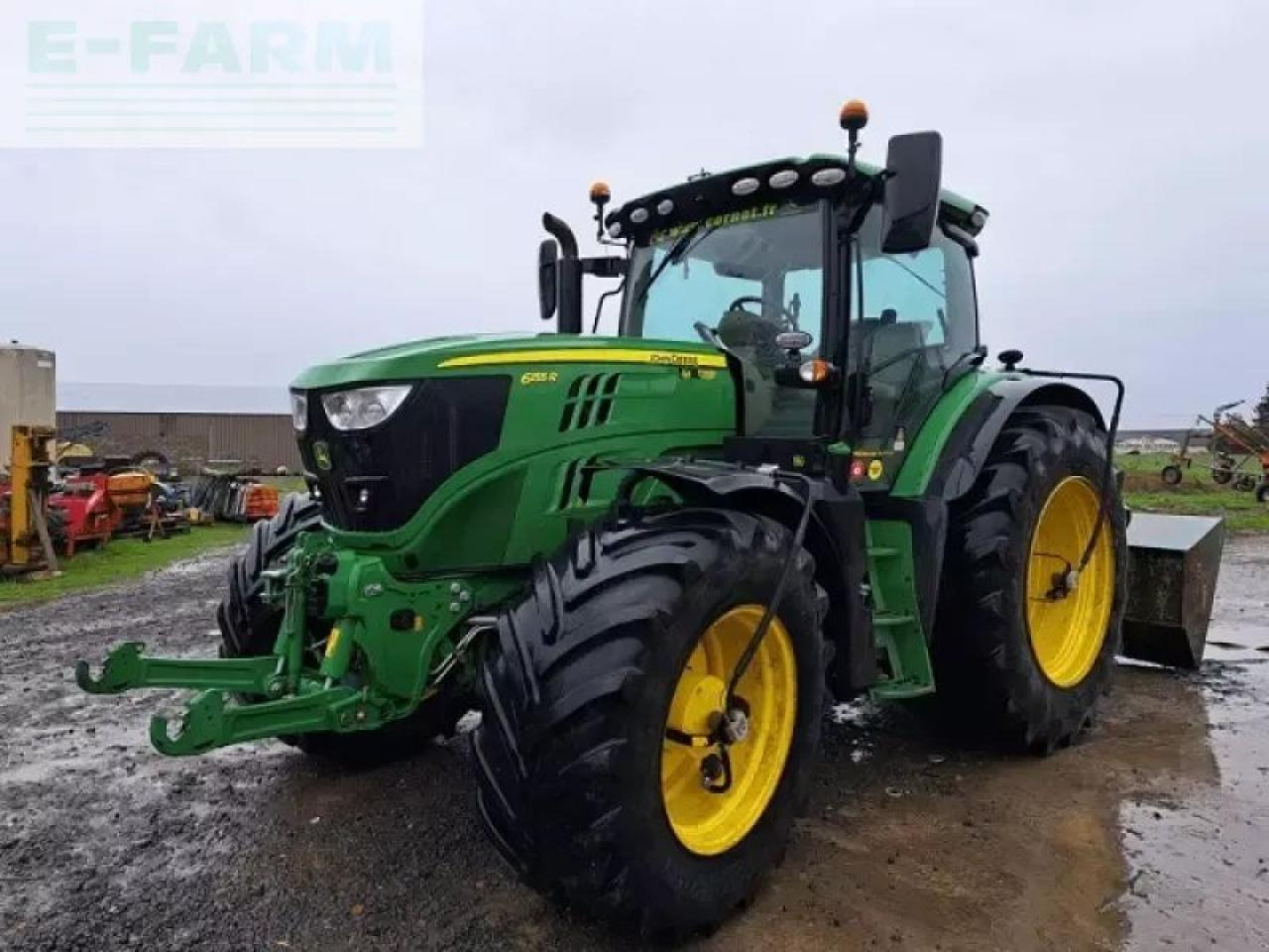 John Deere 6155r - Traktor: bilde 1 John Deere 6155r - Traktor: bilde 1