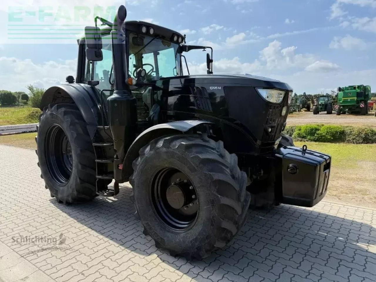 Traktor John Deere 6195m: bilde 9