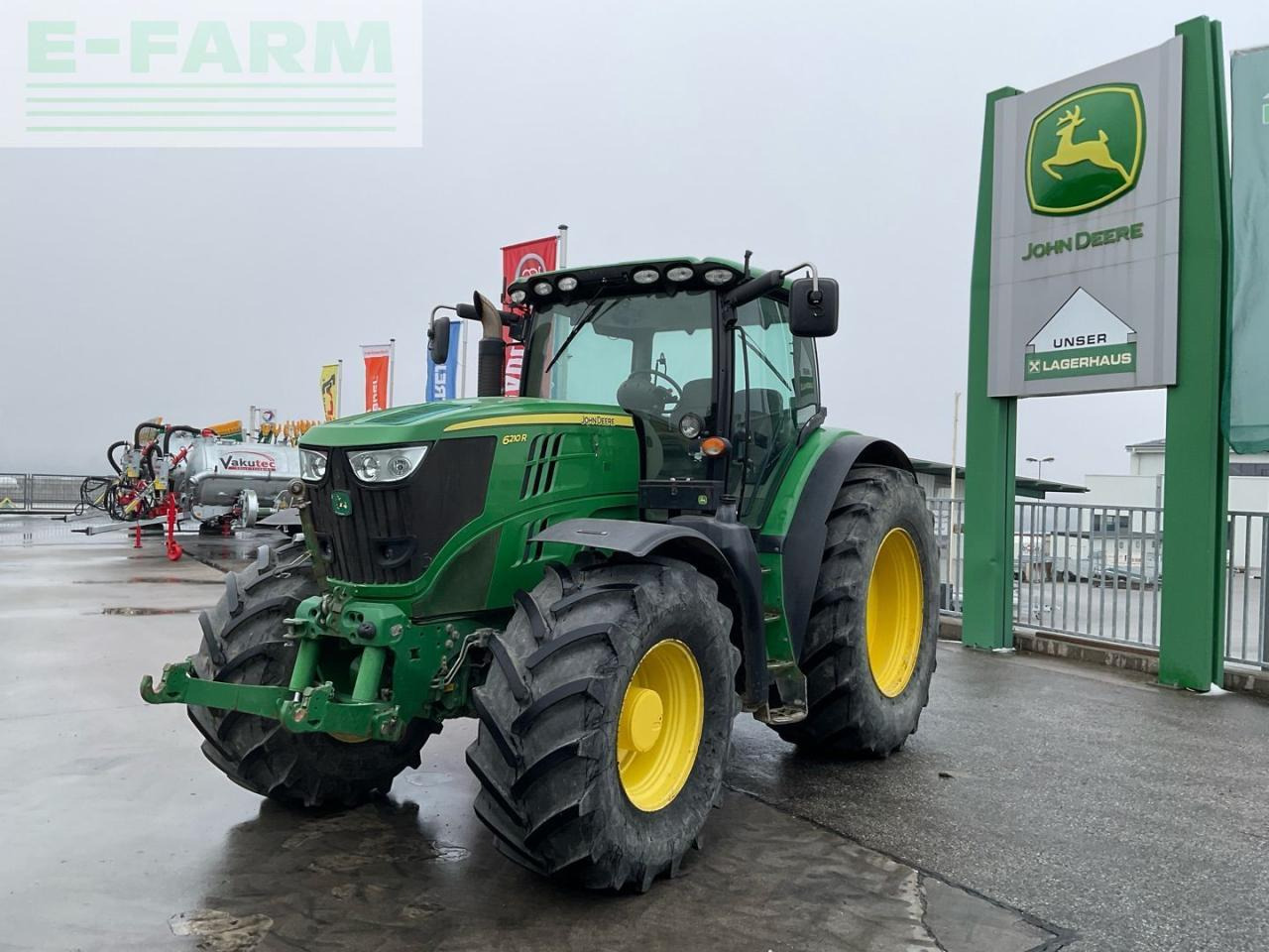 John Deere 6210R - Traktor: bilde 1 John Deere 6210R - Traktor: bilde 1