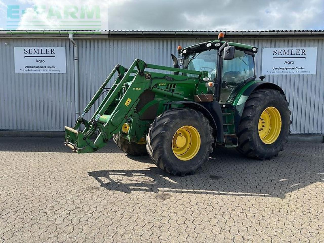 John Deere 6210r - Traktor: bilde 1 John Deere 6210r - Traktor: bilde 1