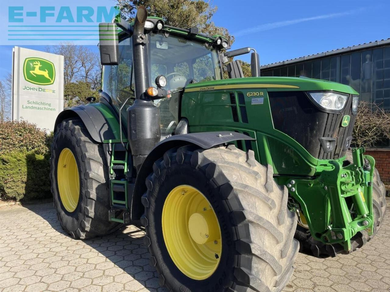 John Deere 6230r comandpro 50km at vorb. - Traktor: bilde 1 John Deere 6230r comandpro 50km at vorb. - Traktor: bilde 1