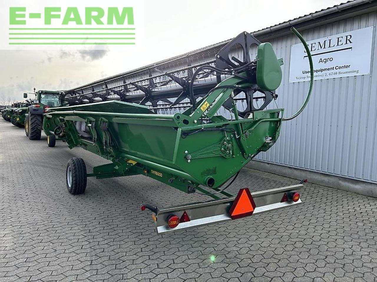 Tilbehør for forhøster John Deere 635r: bilde 13