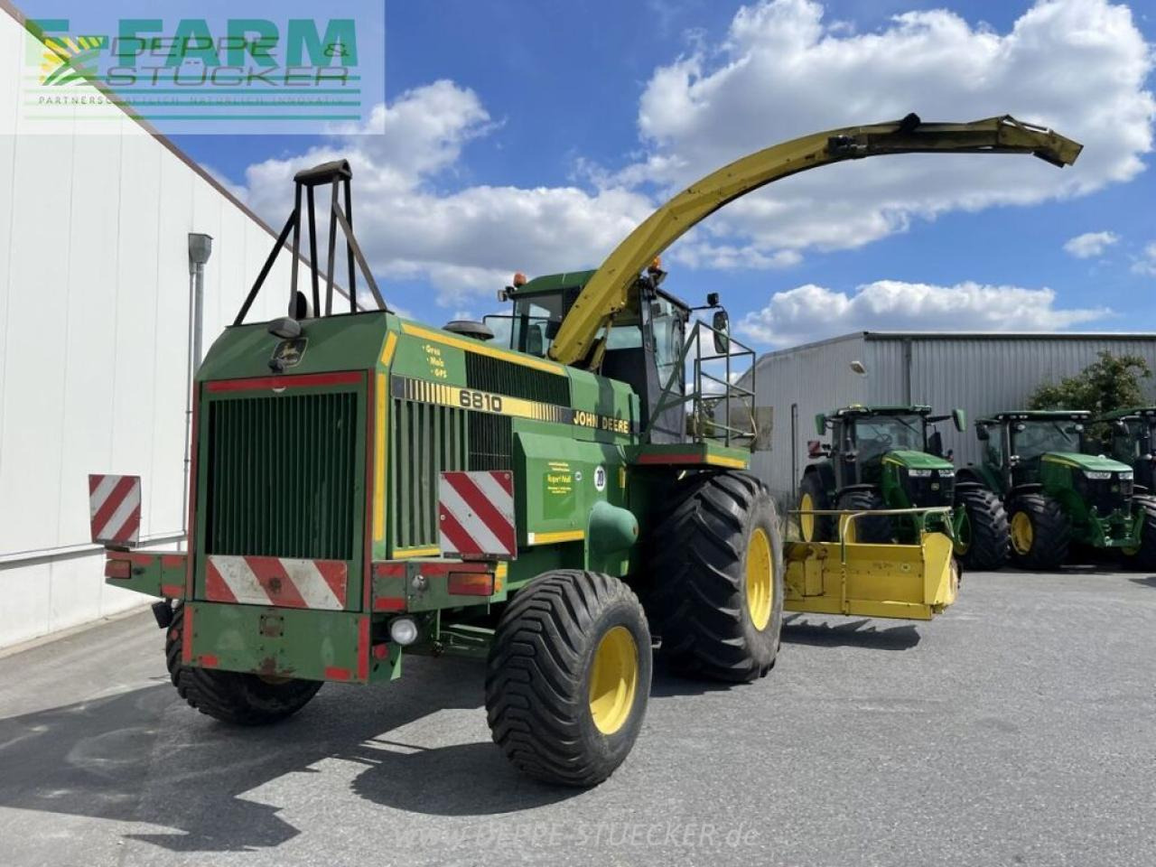 John Deere 6810 mit gebiss - Forhøster: bilde 4 John Deere 6810 mit gebiss - Forhøster: bilde 4
