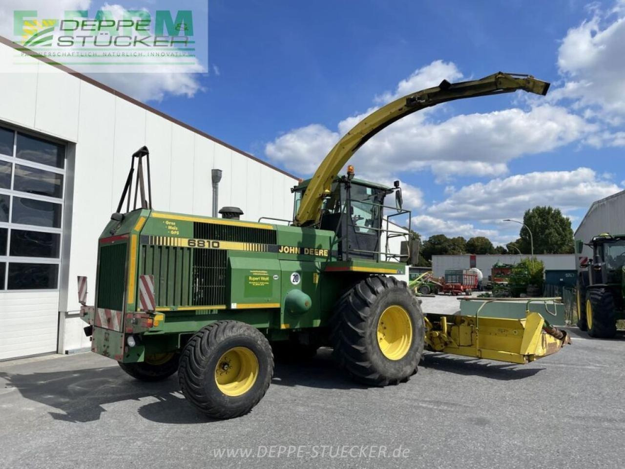John Deere 6810 mit gebiss - Forhøster: bilde 5 John Deere 6810 mit gebiss - Forhøster: bilde 5