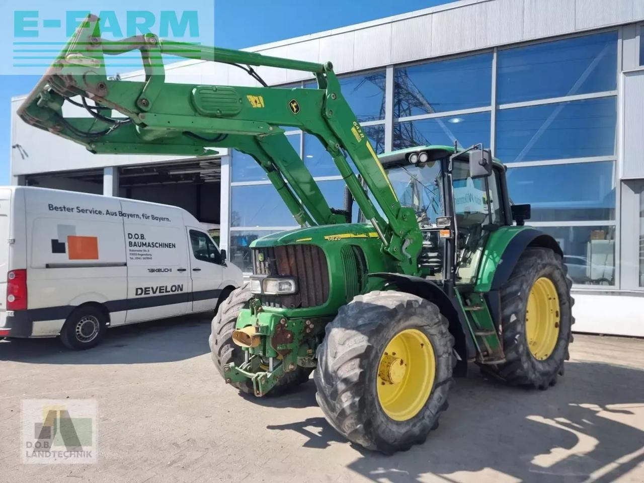 John Deere 6820 - Traktor: bilde 1 John Deere 6820 - Traktor: bilde 1