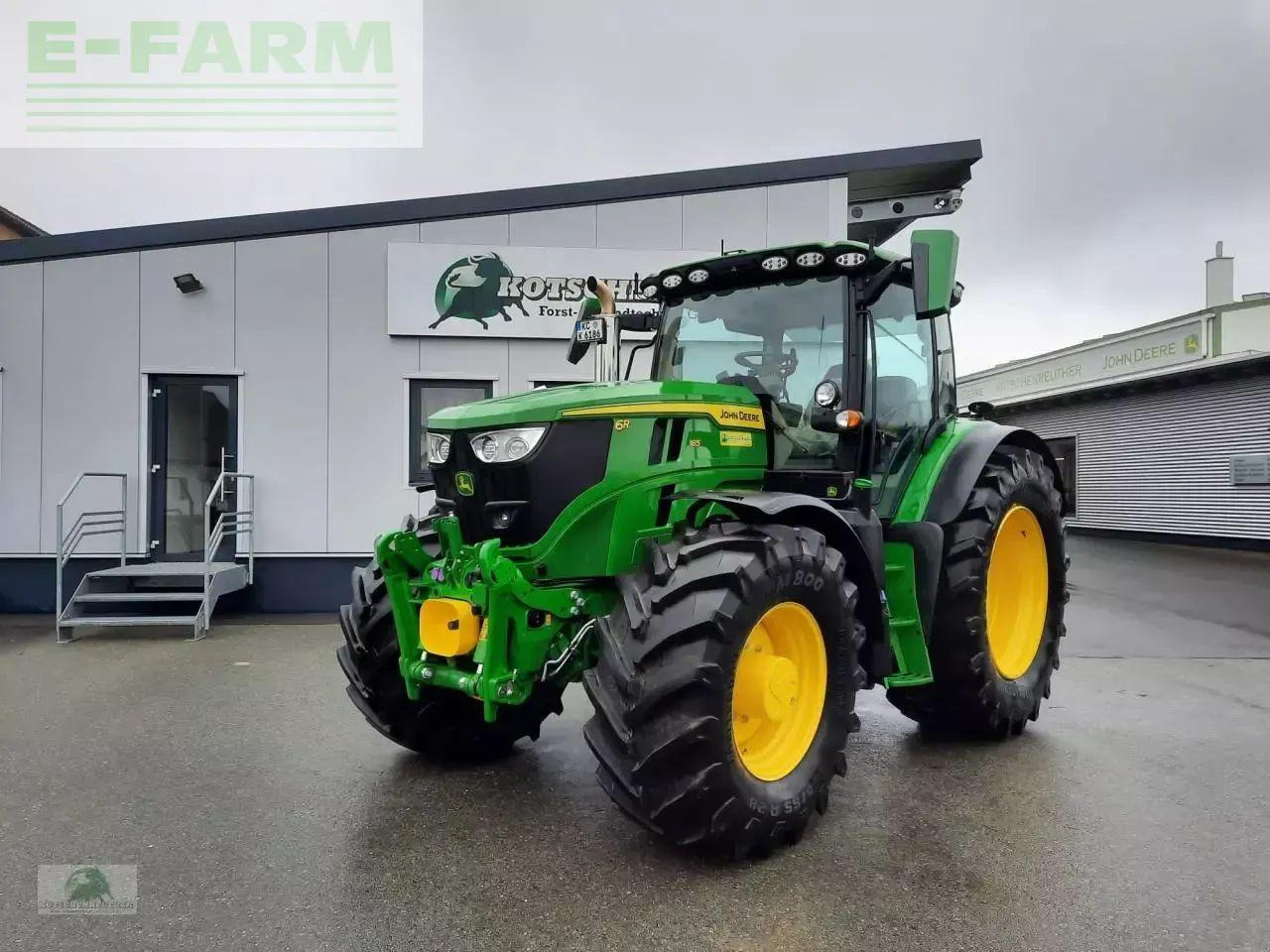 John Deere 6r 185 - command pro - Traktor: bilde 1 John Deere 6r 185 - command pro - Traktor: bilde 1